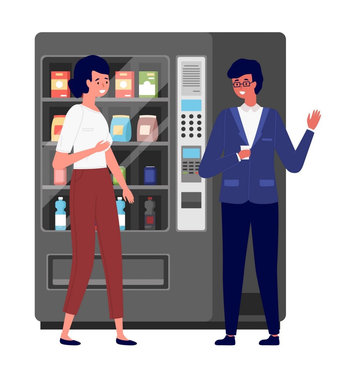 Houston Employee Perks | Mobile Payment Enabled | Modern Vending Snacks